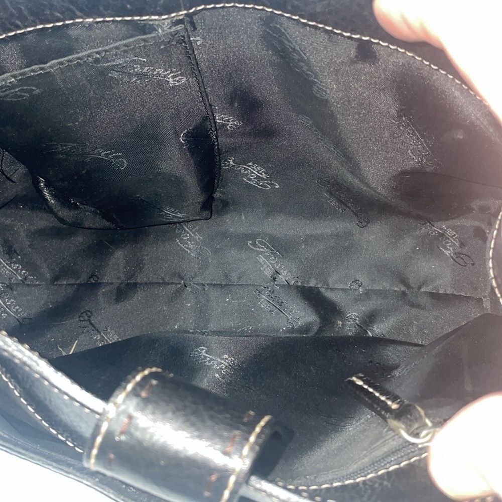 Fossil Black Leather Shoulder Bag - Picture 6 of 14